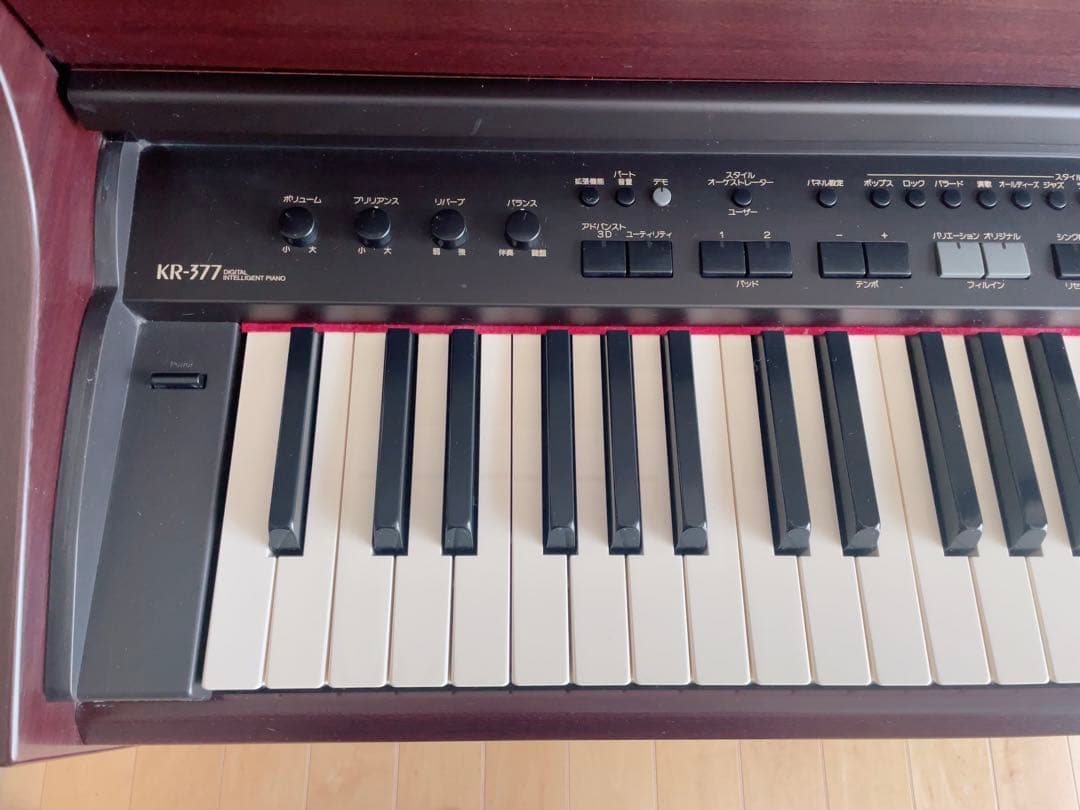 引取限定・兵庫・4/19迄 Roland 電子ピアノKR-377D 椅子付