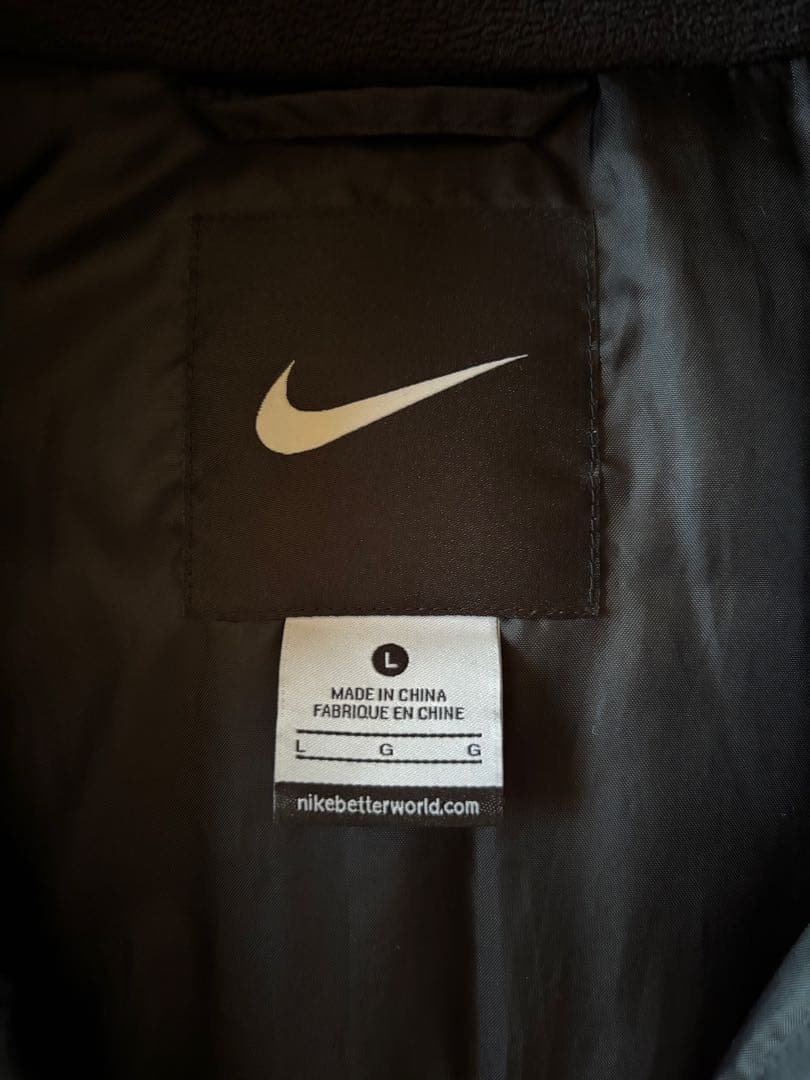 NIKEベンチコート BLK L 美品