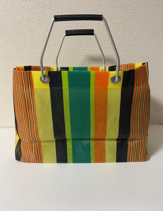 MARNI Market ストライプ トートバッグ