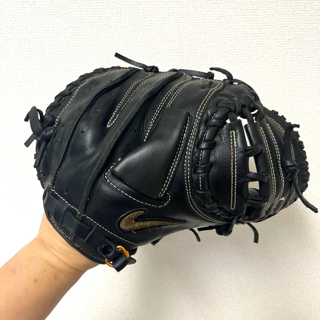 594 ナイキ 謝道 極美品 即戦力 軟式 少年 キャッチャーミット