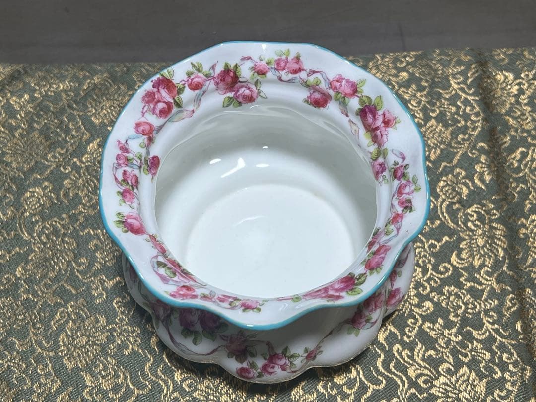 19世紀末イギリス製 CRESCENT e Jones&Sons 建水