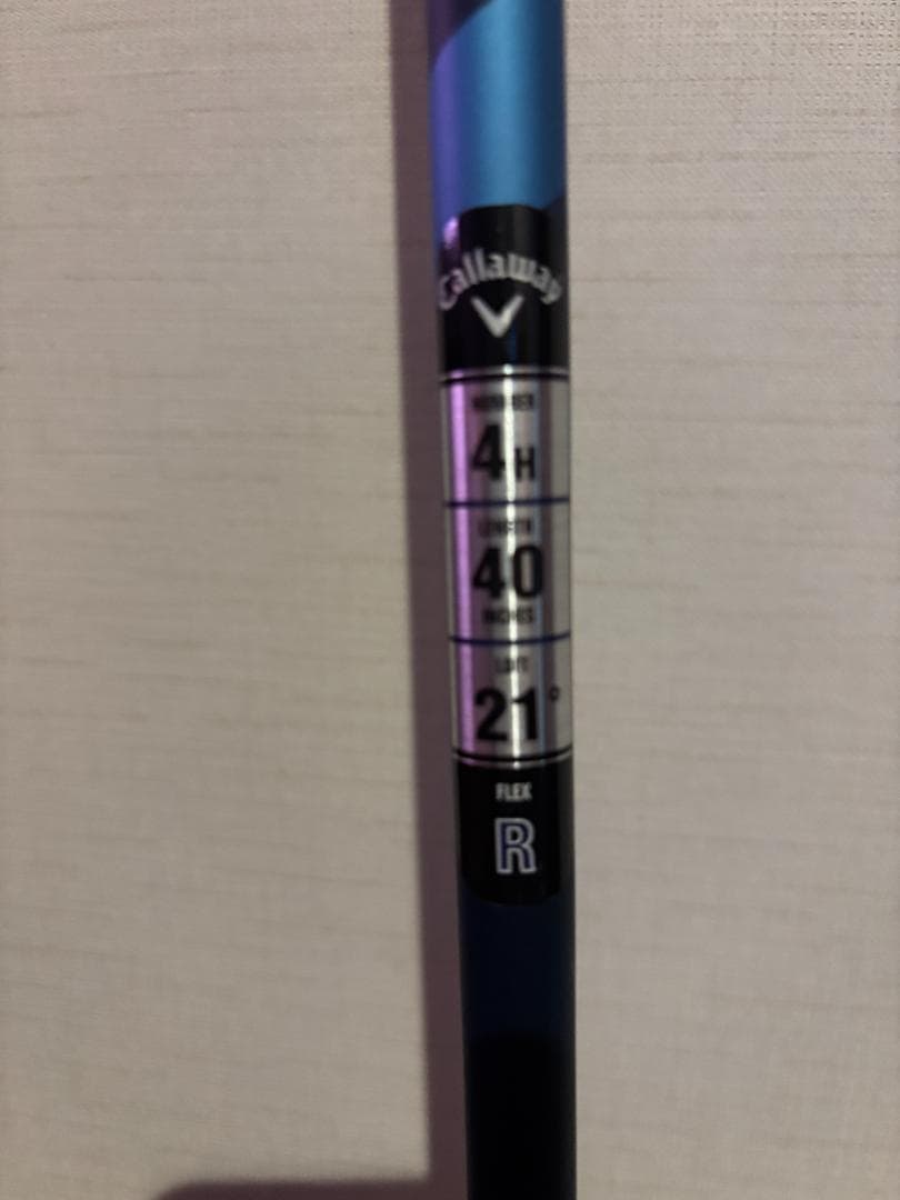 Callaway PARADYM ユーティリティ　21度　4H