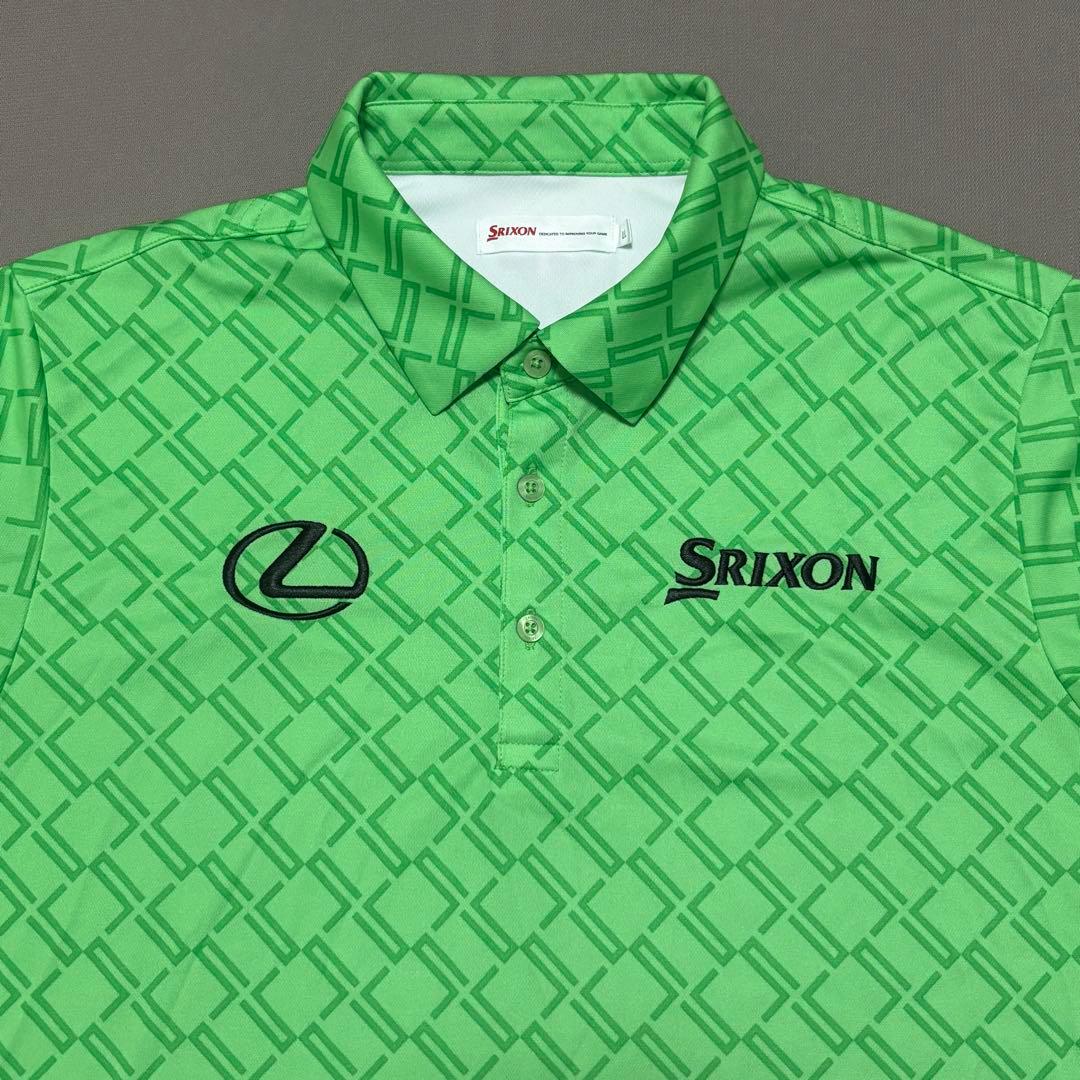SRIXONスリクソン×LEXUSレクサス ロゴ刺繍ポロシャツ LL