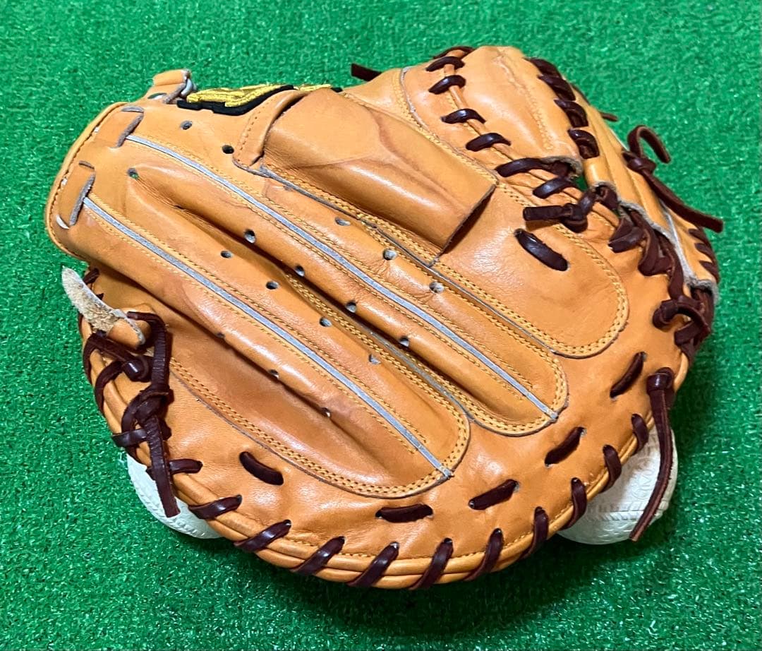一般 硬式野球 キャッチャーミット ハイゴールド NPC-120 左投げ