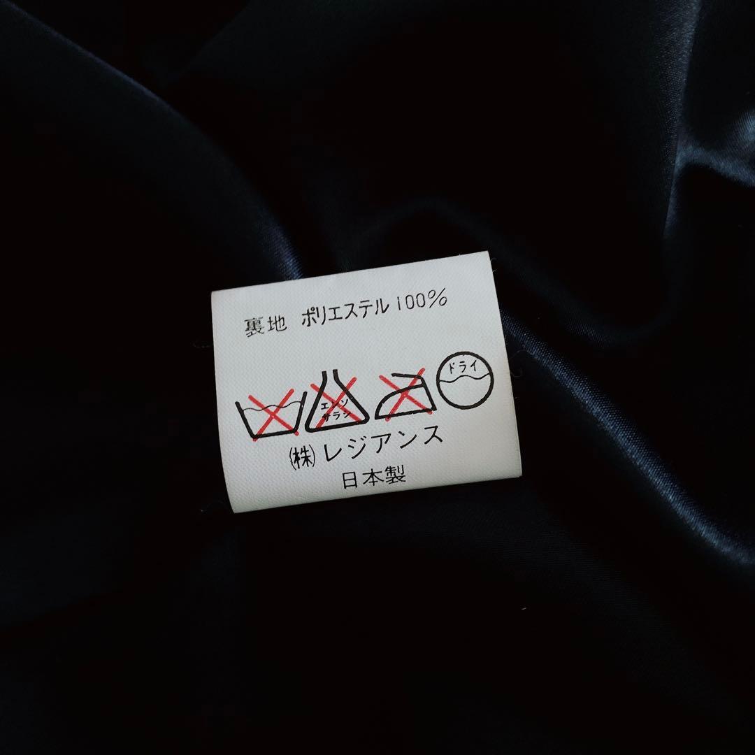 38 Double レジアンス 黒ベルベットロングコート ドゥブーレ 社交ダンス