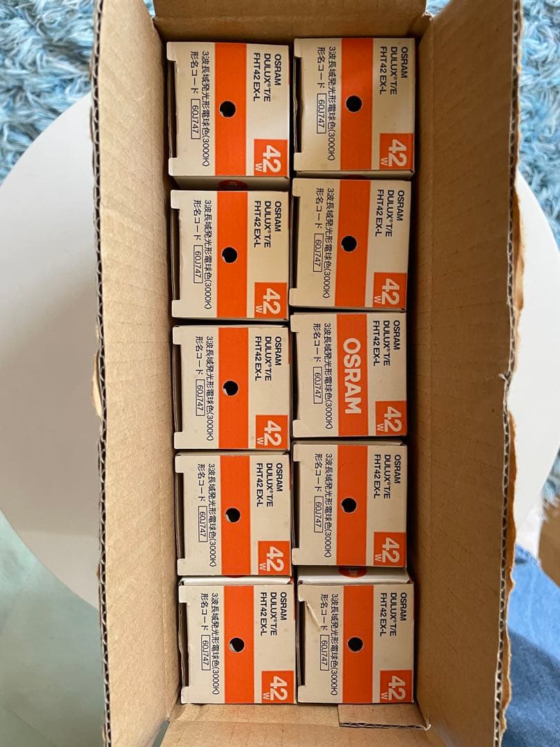 10本セット！　OSRAM DULUX T/E FHT42 EX-L 42W