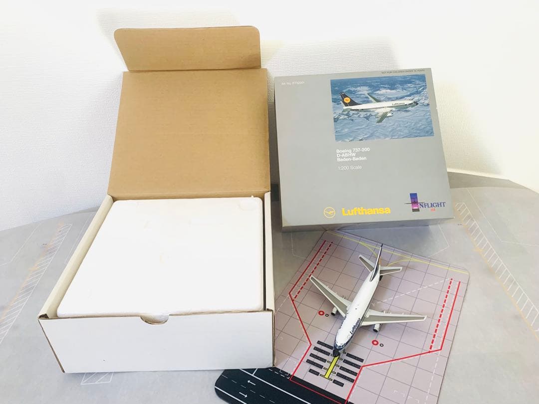 インフライト１／２００ルフトハンザドイツ航空Ｂ７３７－２００／ダイキャストモデル