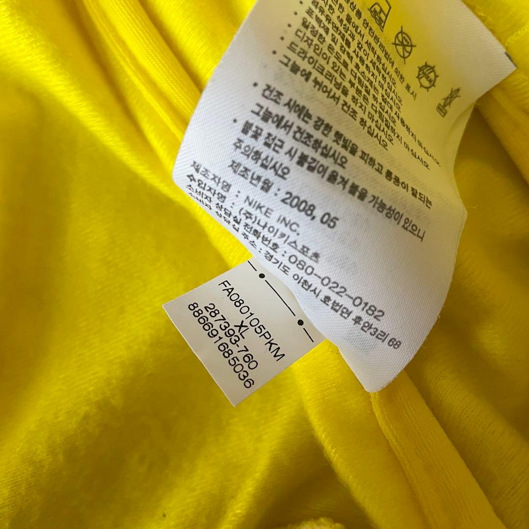 ナイキ 00s NIKE トラックジャケット JUVENTUS XL 黄