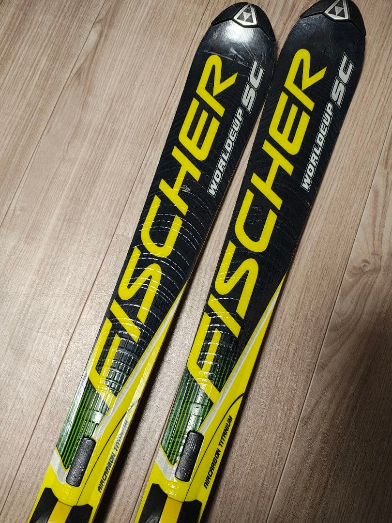 【FISCHER☆】166cm　スキー板セット♪　送料無料！