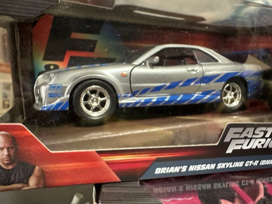 ワイルドスピード　1/32 ミニカー4台セット