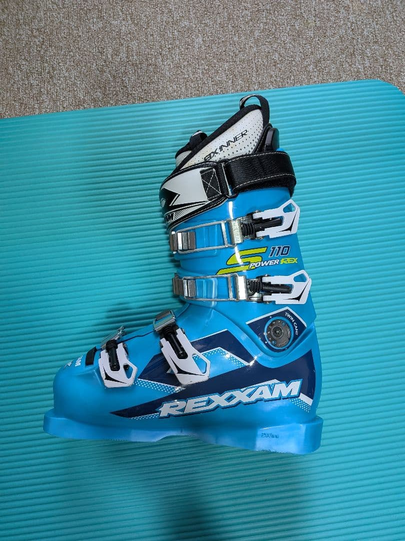 美品　REXXAM スキーブーツ POWER REX S110 25cm