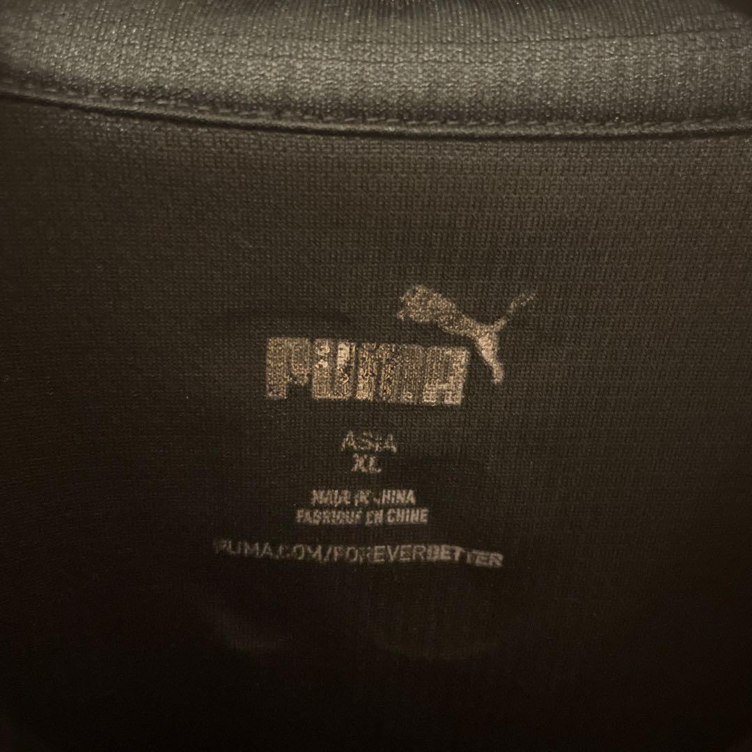 PUMA 神村学園サッカーポロシャツ XL 黒