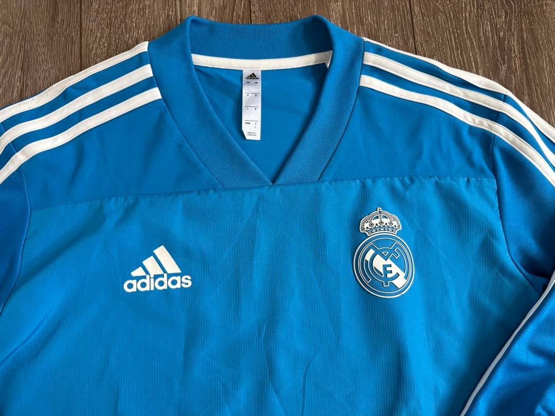 adidas Real Madrid トレーニングウェア トップ 2点セット L