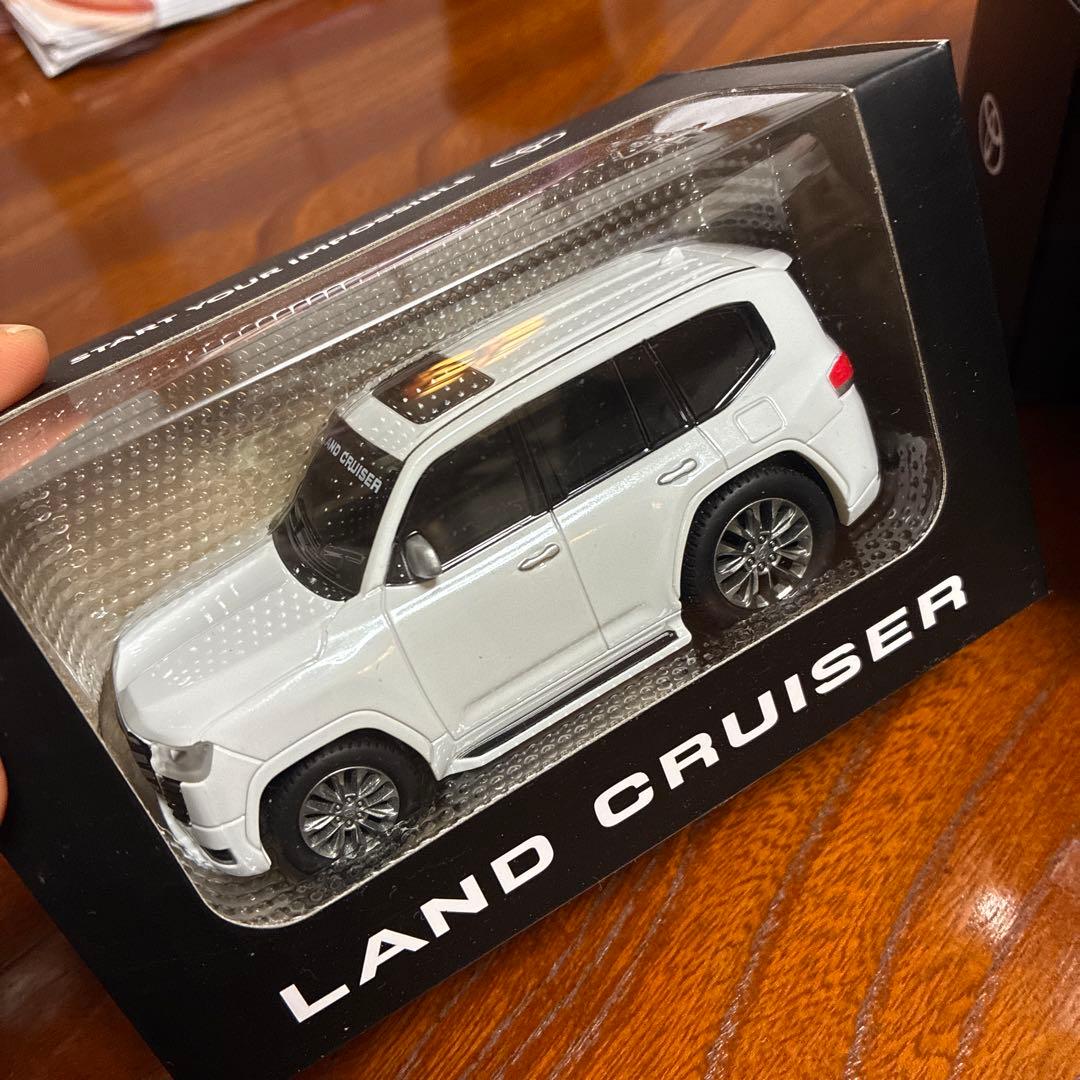 5台セットトヨタ ミニカー CROWN ランクル プルバックカー エステート