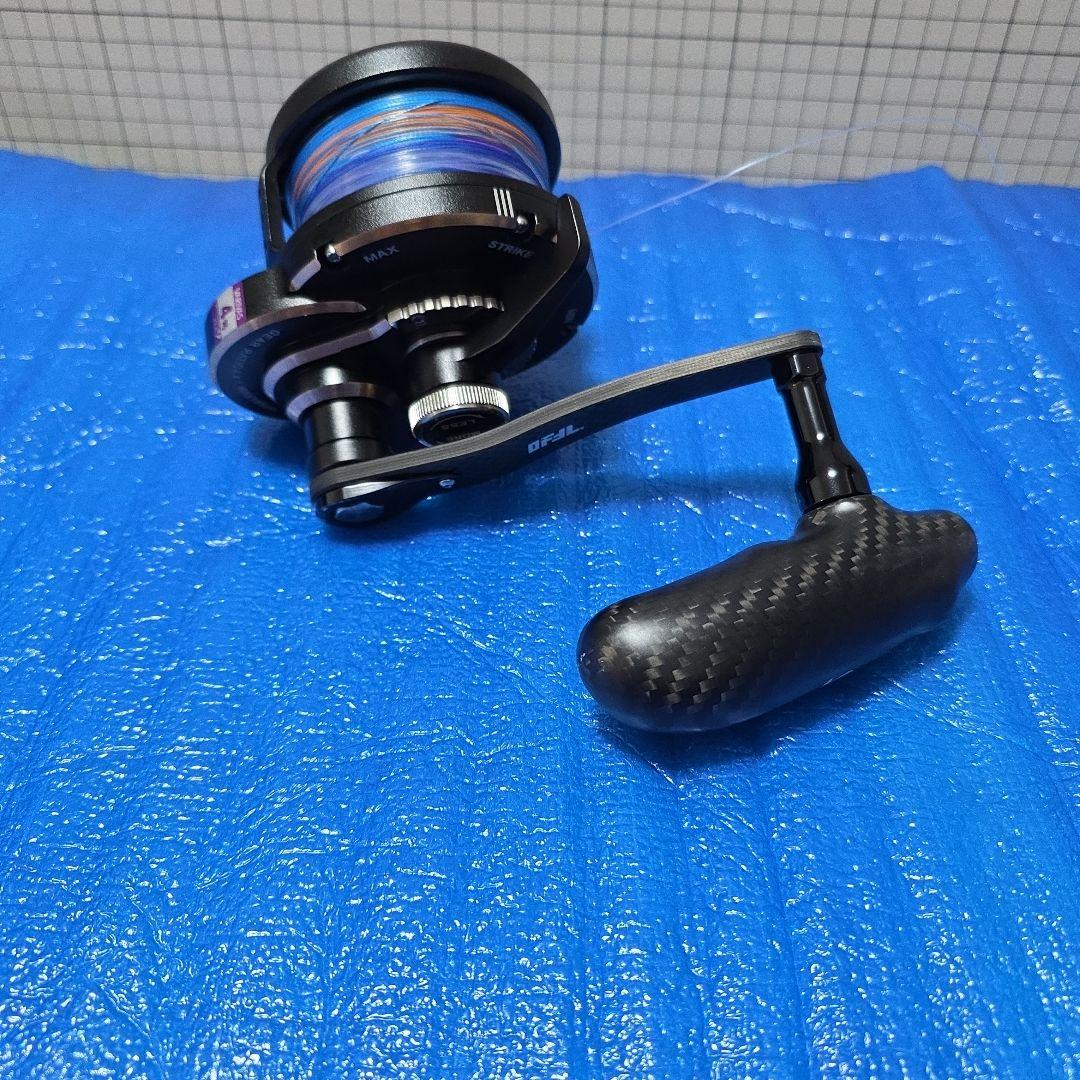 テコマックス　4600　限定マットブラック＆カーボンハンドル　左ハンドル