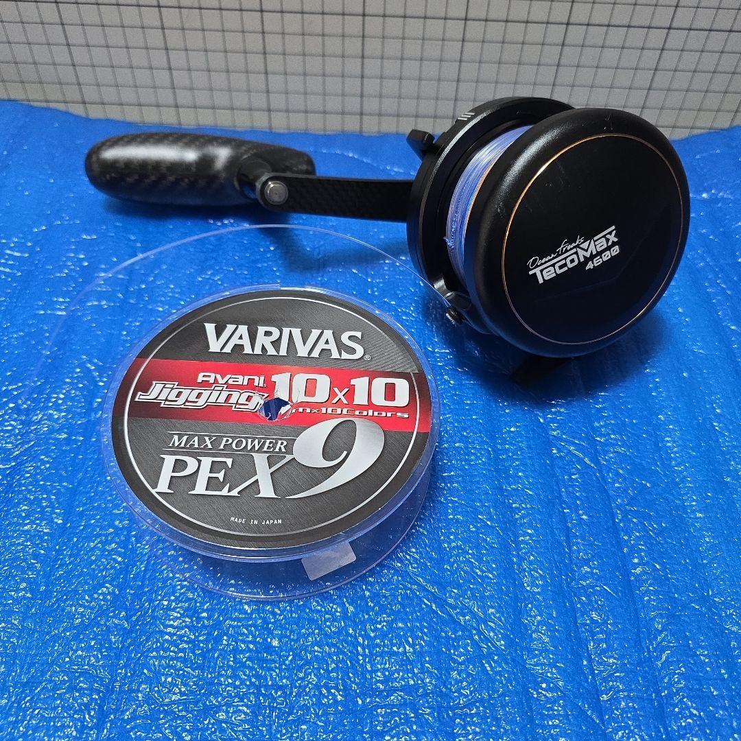 テコマックス　4600　限定マットブラック＆カーボンハンドル　左ハンドル