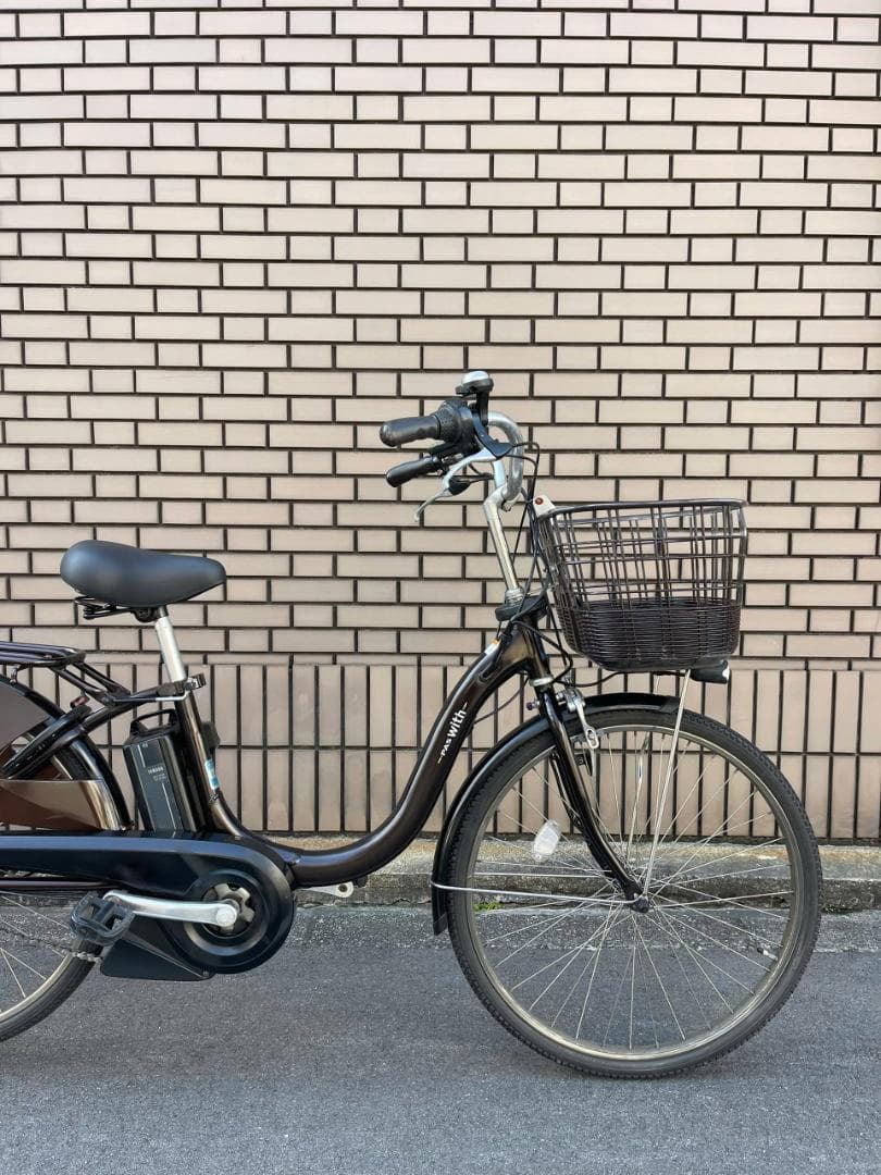 電動アシスト自転車 黒 12.3Ah YAMAHA 26BYDE24
