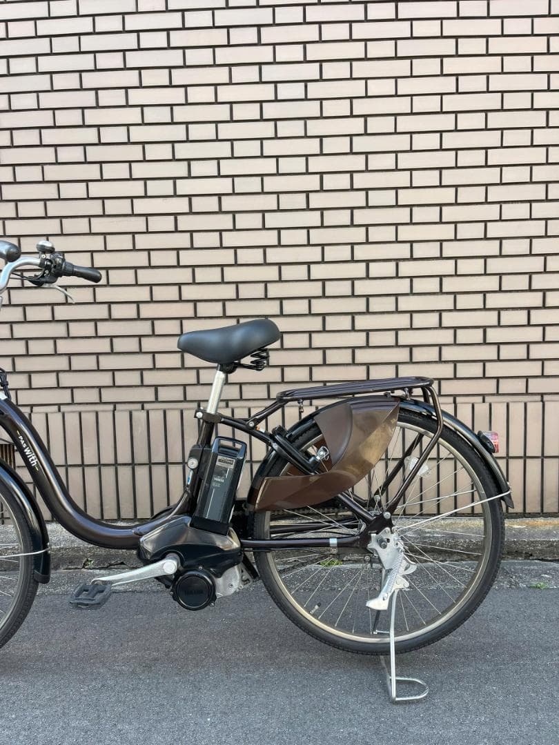 電動アシスト自転車 黒 12.3Ah YAMAHA 26BYDE24