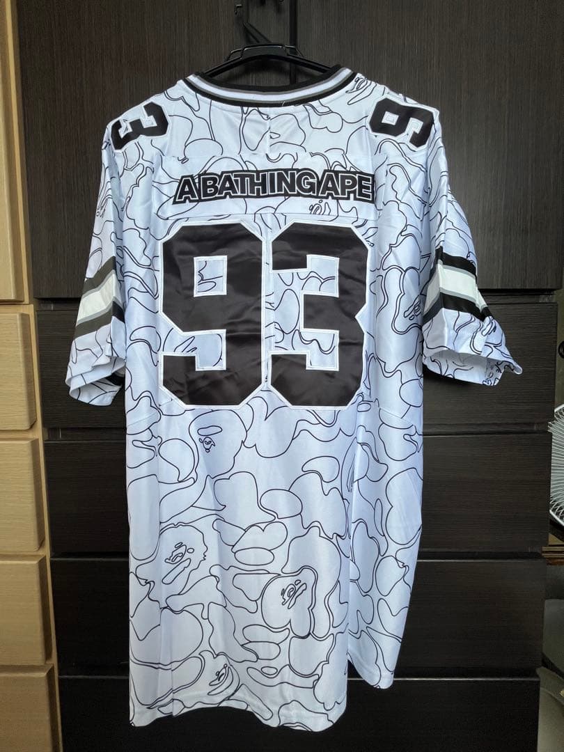 ウニフォームA BATHING APE カモフラージュジャージ 93 L