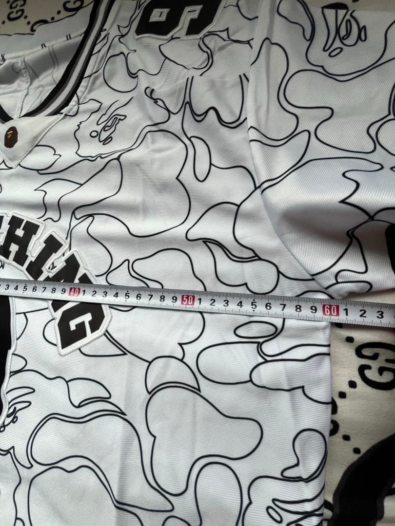 ウニフォームA BATHING APE カモフラージュジャージ 93 L