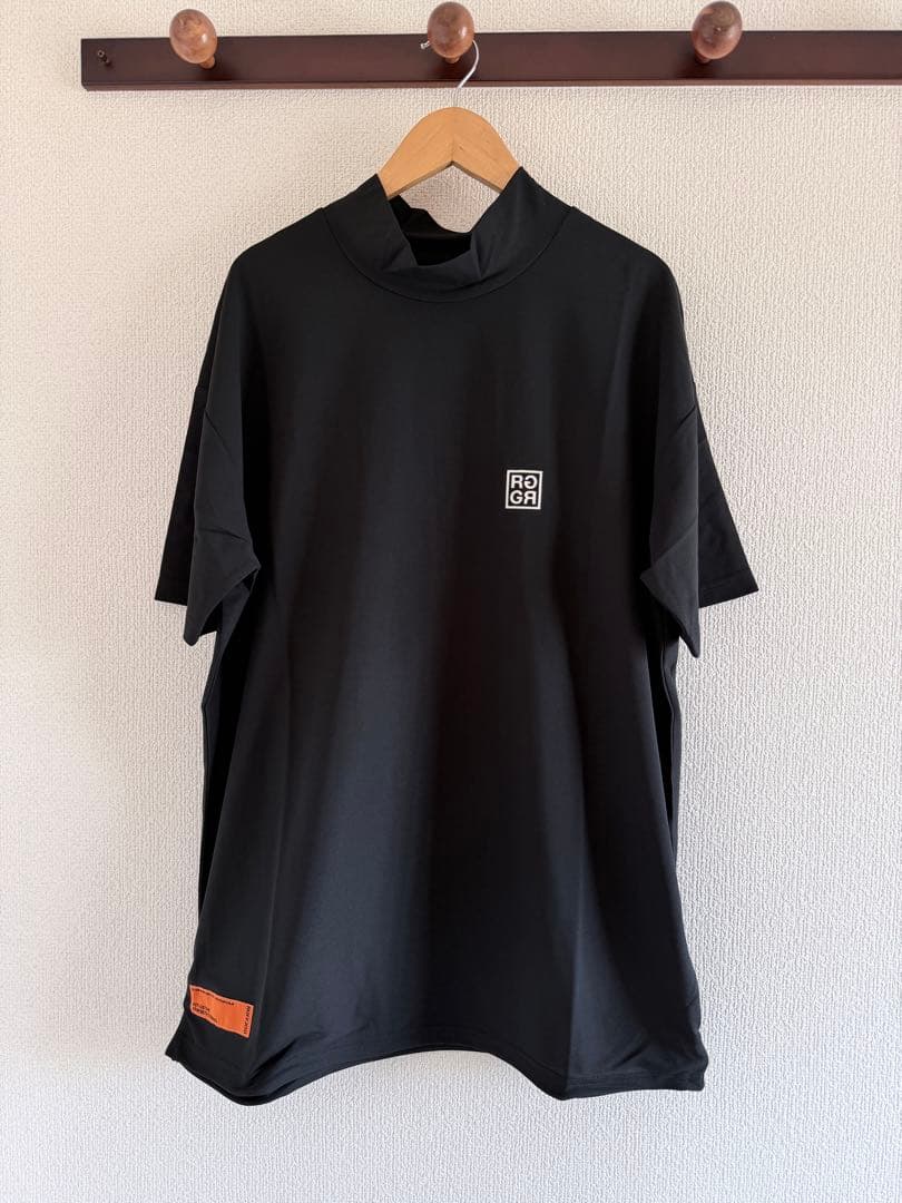 RUFFLOG ラフロッグ　モックネック　 ブラック
