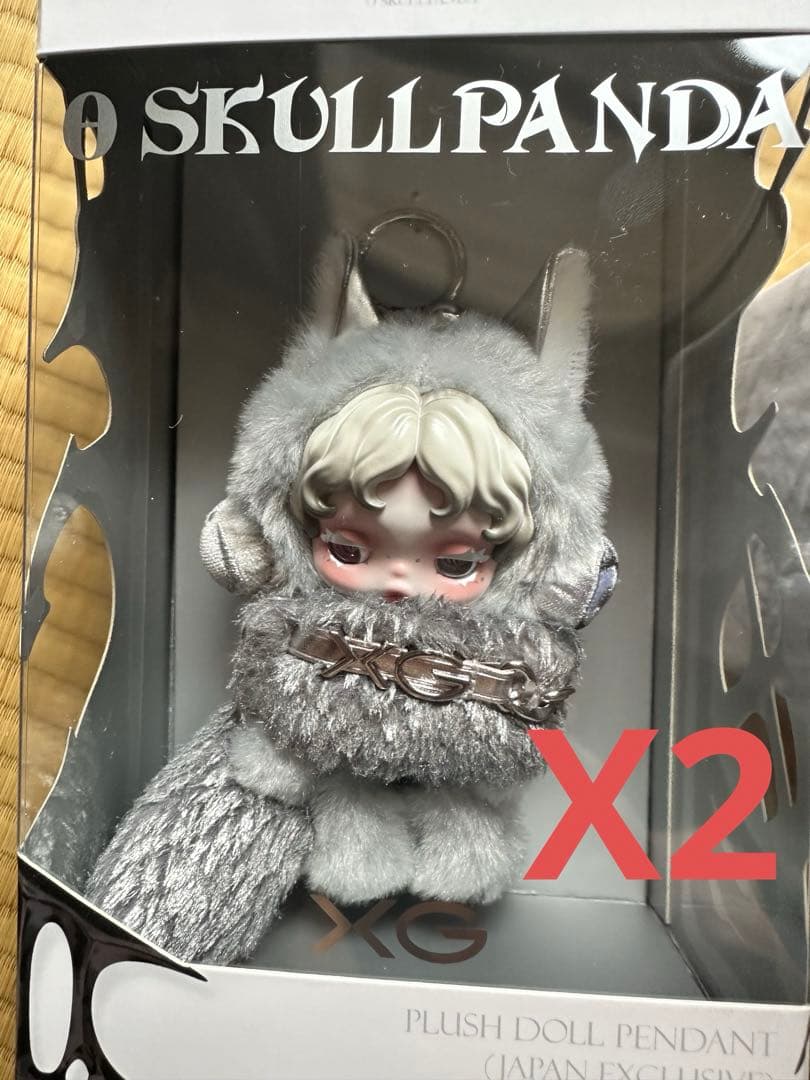 SKULLPANDA PLUSH DOLL PENDANT 日本限定 (2個)