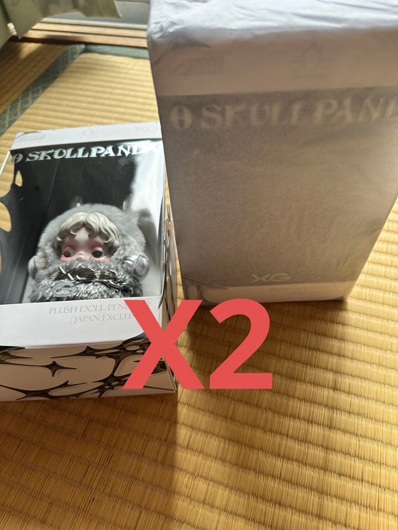 SKULLPANDA PLUSH DOLL PENDANT 日本限定 (2個)