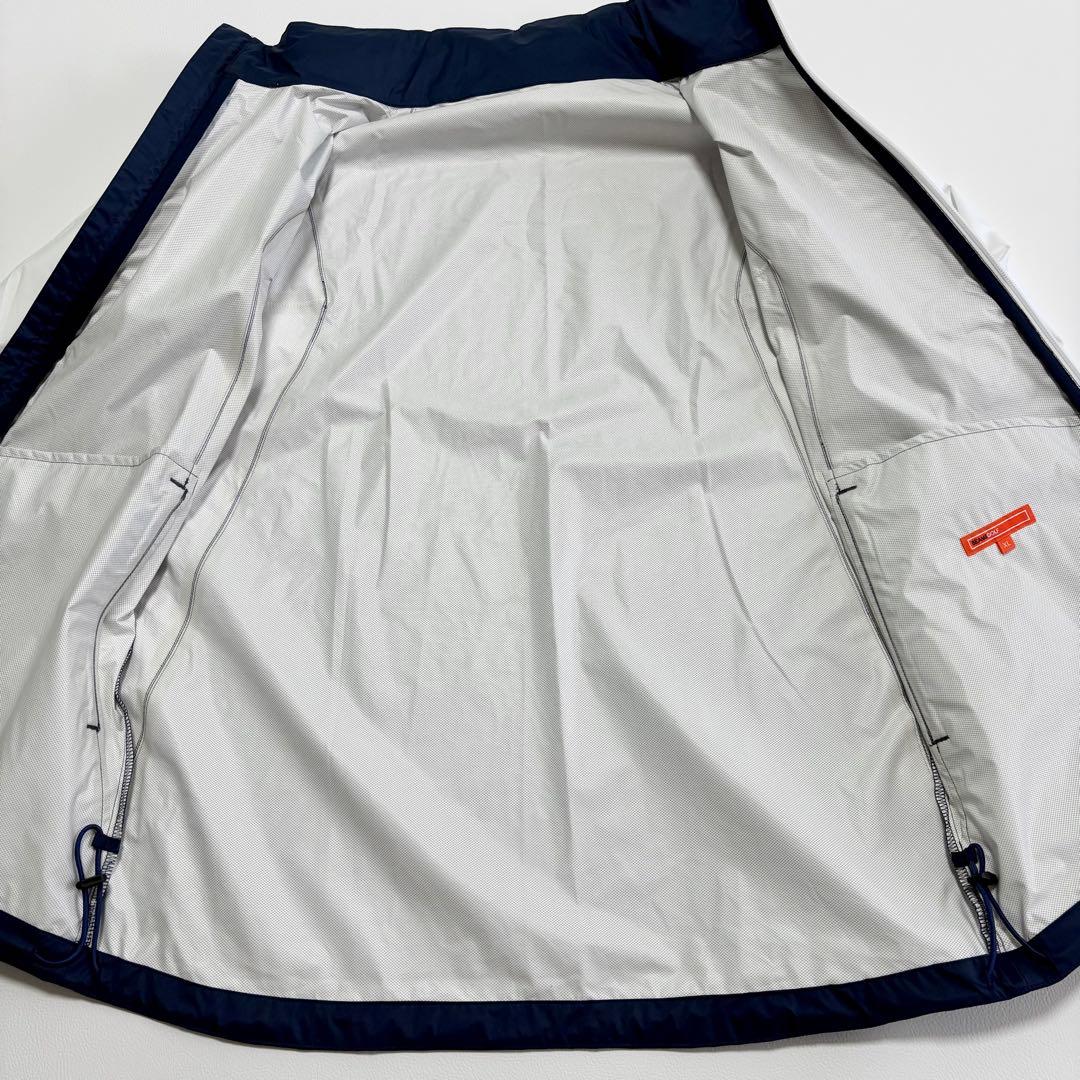 極美品✨ ビームス ゴルフ レイン セットアップ 紺 白 ユニセックス XL
