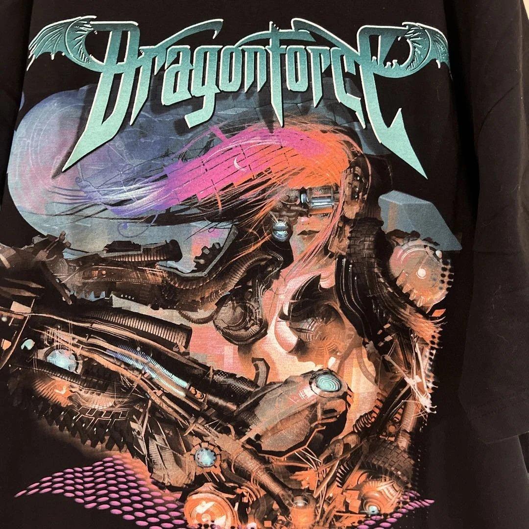 2009年当時物】DragonForce ドラゴンフォース ツアーTシャツ XL