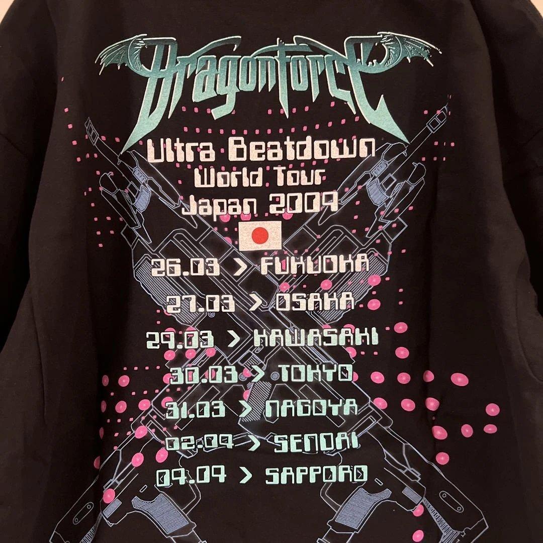 2009年当時物】DragonForce ドラゴンフォース ツアーTシャツ XL