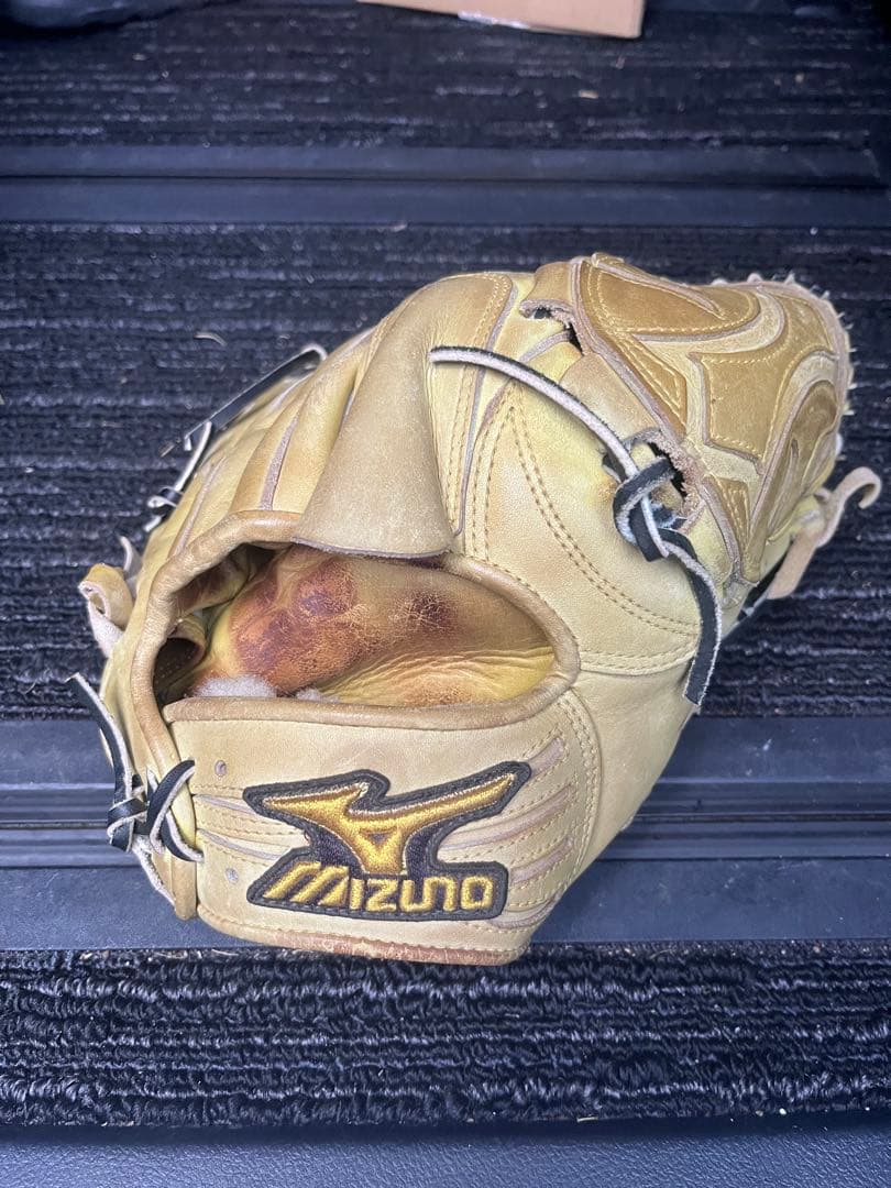 Mizuno 硬式グローブ イエロー田中将大モデル