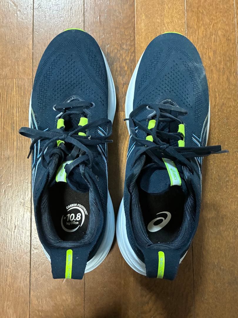 ASICS GEL-DS TRAINER 10.8 ネイビー/ライム