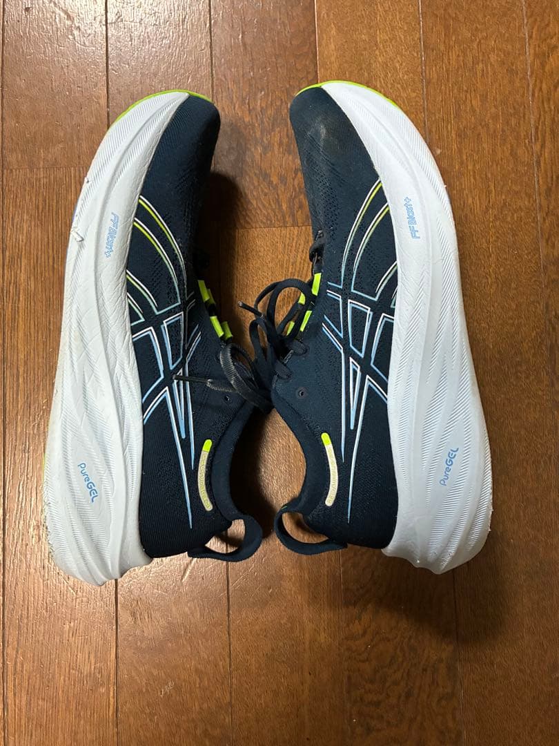 ASICS GEL-DS TRAINER 10.8 ネイビー/ライム