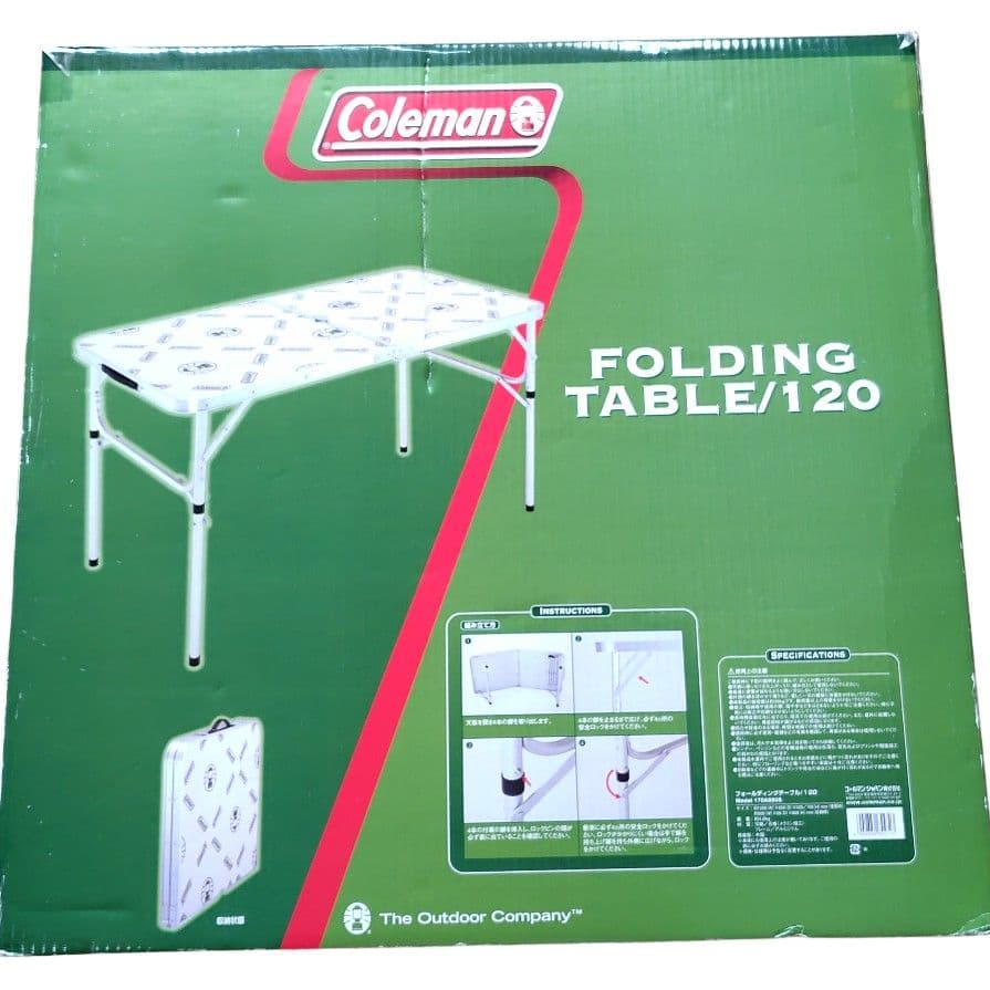 Coleman コールマン 120cm 折りたたみ テーブル