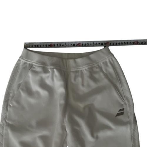 ⭐︎新品未使用　Babolat バボラ 冬用パンツ 防寒 厚手 白　ホワイト　L