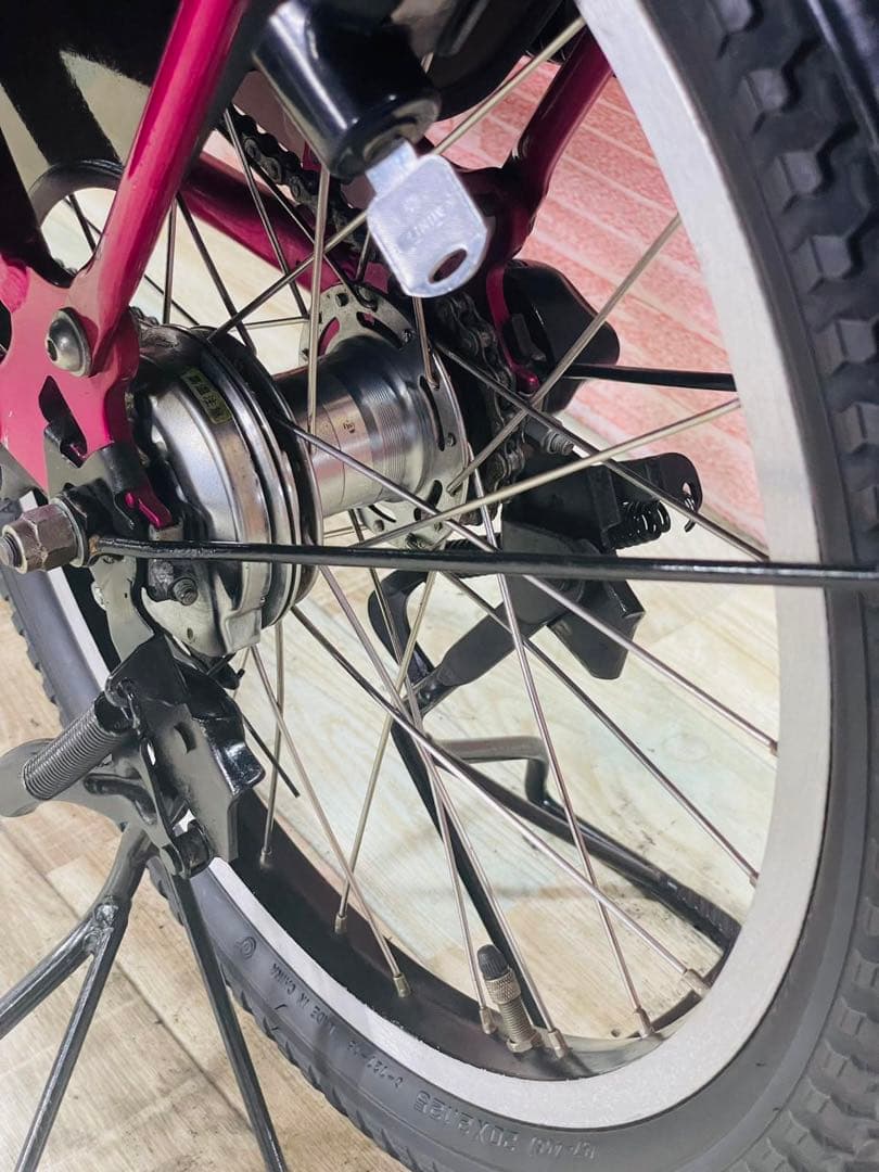 K2526 電動自転車ヤマハ子供乗せ 20インチ 8.9Ah ピンク
