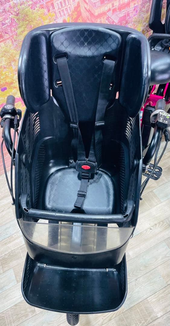 K2526 電動自転車ヤマハ子供乗せ 20インチ 8.9Ah ピンク