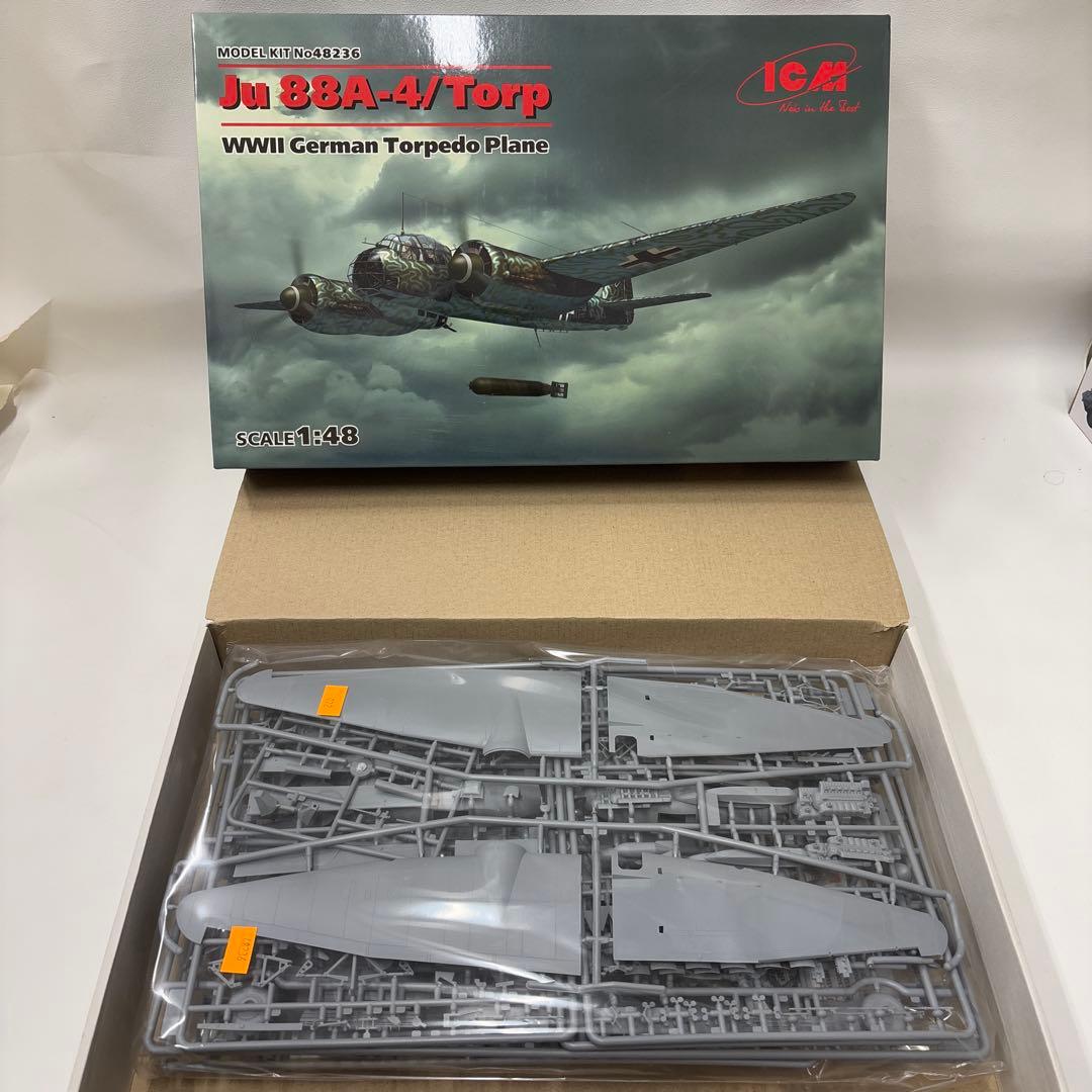 ICM Ju 88A-4/Torp WWIIドイツ魚雷機 1:48