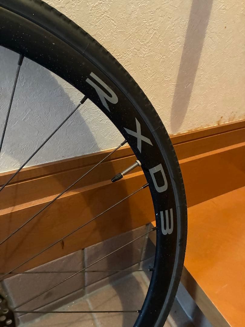 ロードバイク用ホイール　ALEX RXD3 前輪ディスクブレーキ　ビアンキ