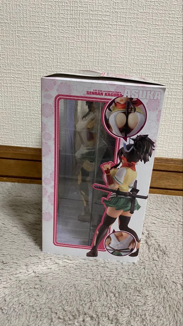 閃乱カグラ 飛鳥 新乳素材使用 生フィギュア　1点セット