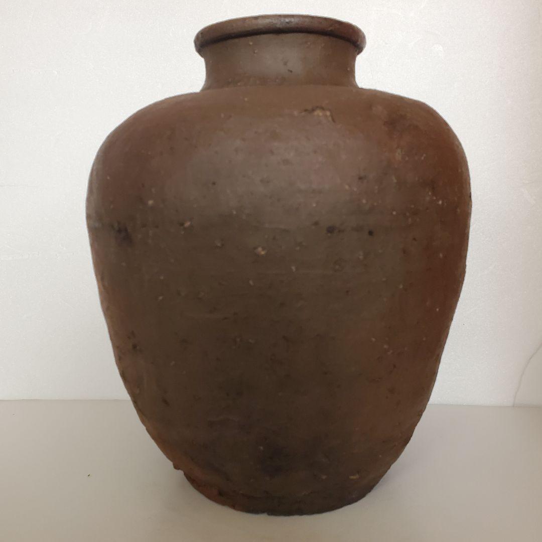 古備前　江戸前期　焼締め　壺