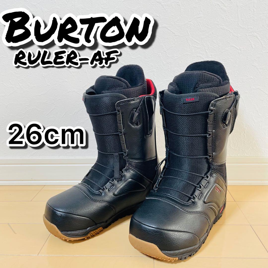【新品同様品】BURTON RULER-AF 26㎝ スノーボード ブーツ