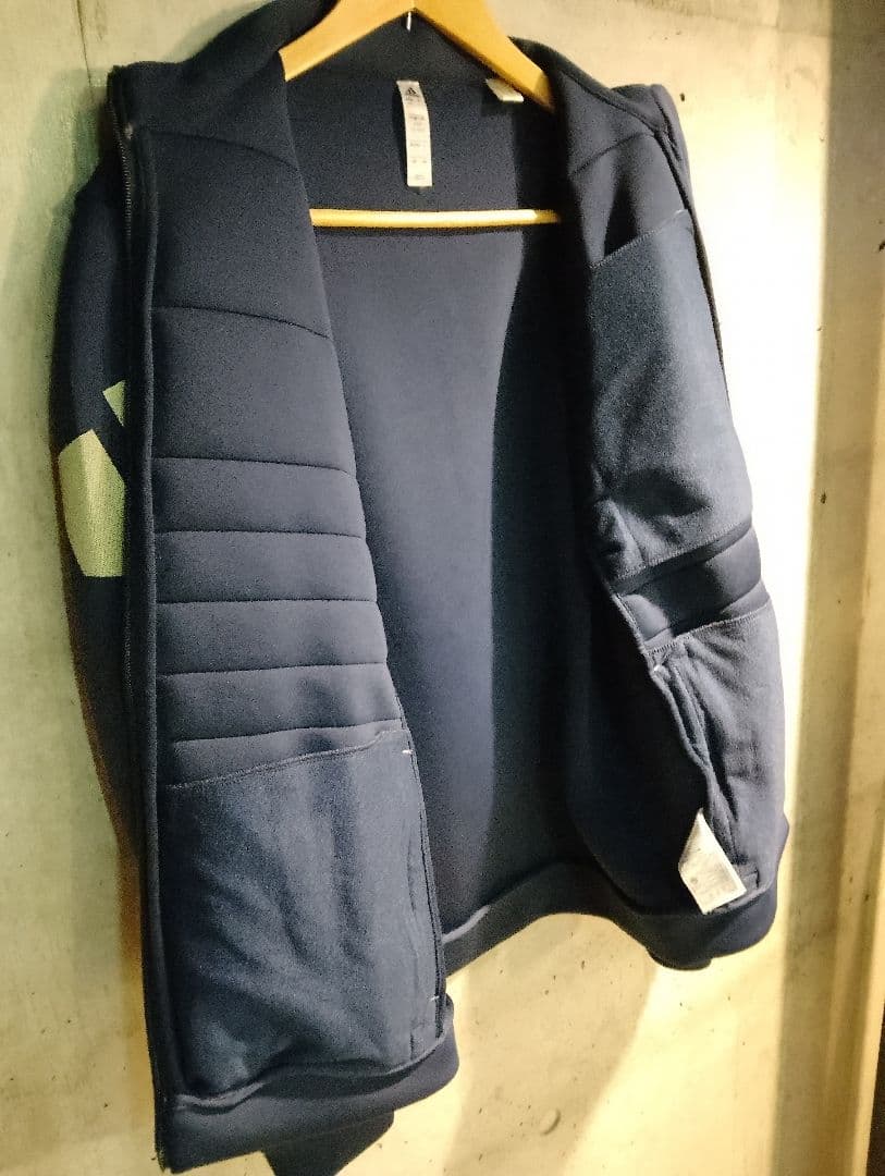 限定1点　正規品　adidas ネイビー ゴルフジャケット　美品　送料無料L