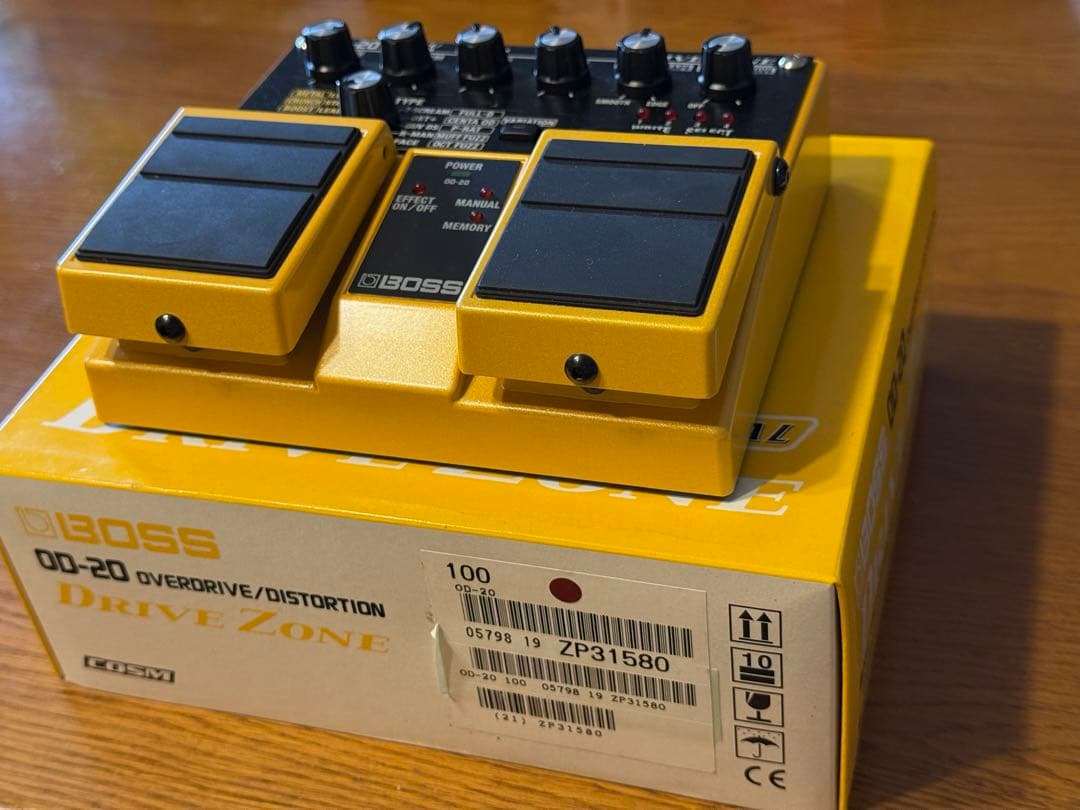 BOSS OD-20 OVER DRIVE / DISTORTION 台湾製