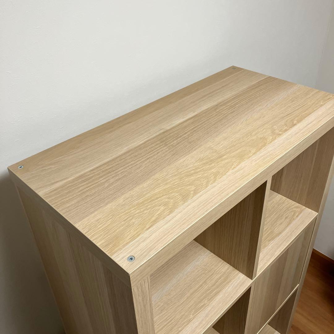 値下げ※イケア　IKEA　カラックス　シェルフユニット　インサート付き