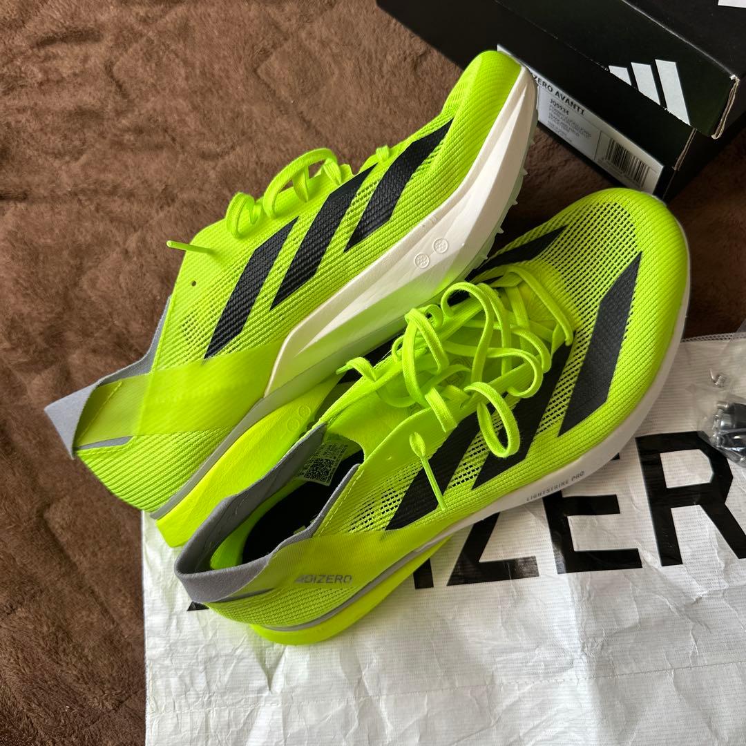 adidas ADIZERO スパイクシューズ 長距離　27cm