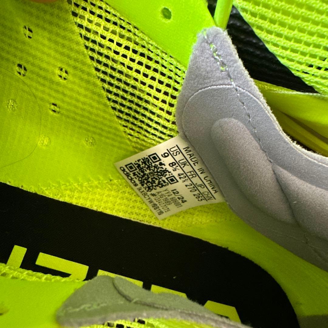 adidas ADIZERO スパイクシューズ 長距離　27cm