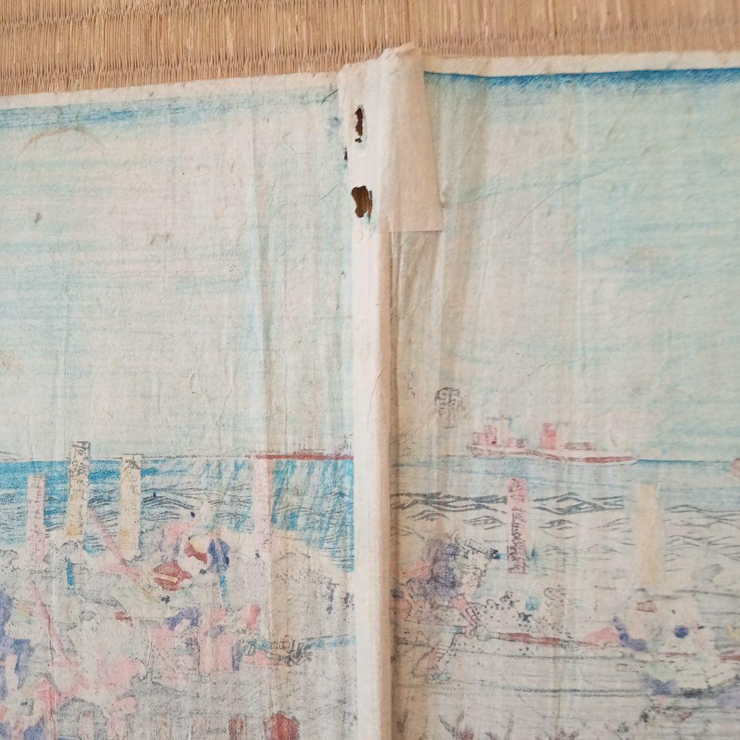 浮世絵版画「生田杜大合戦之図」