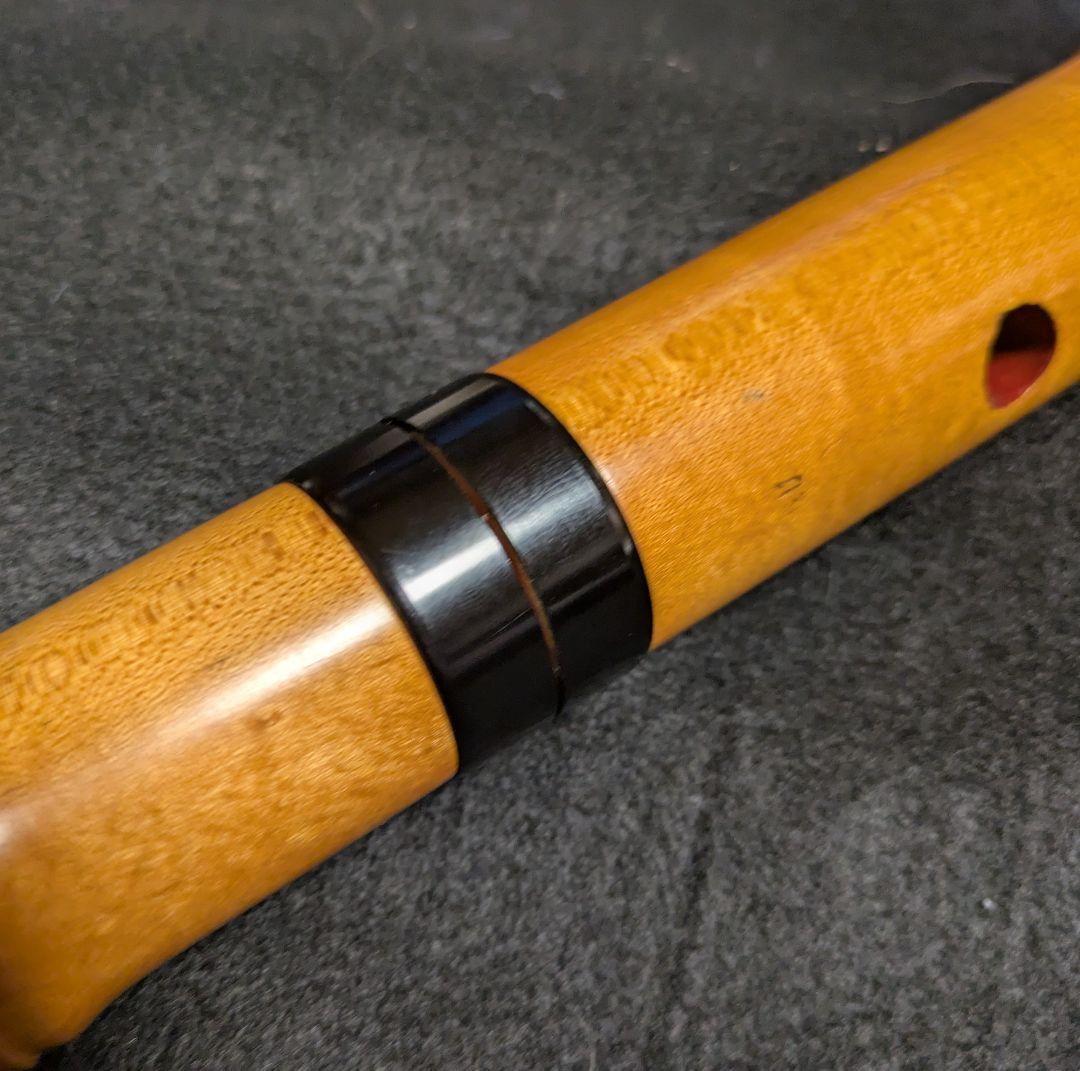 和楽器/尺八 蝴蝶宝 木製/木管 尺八