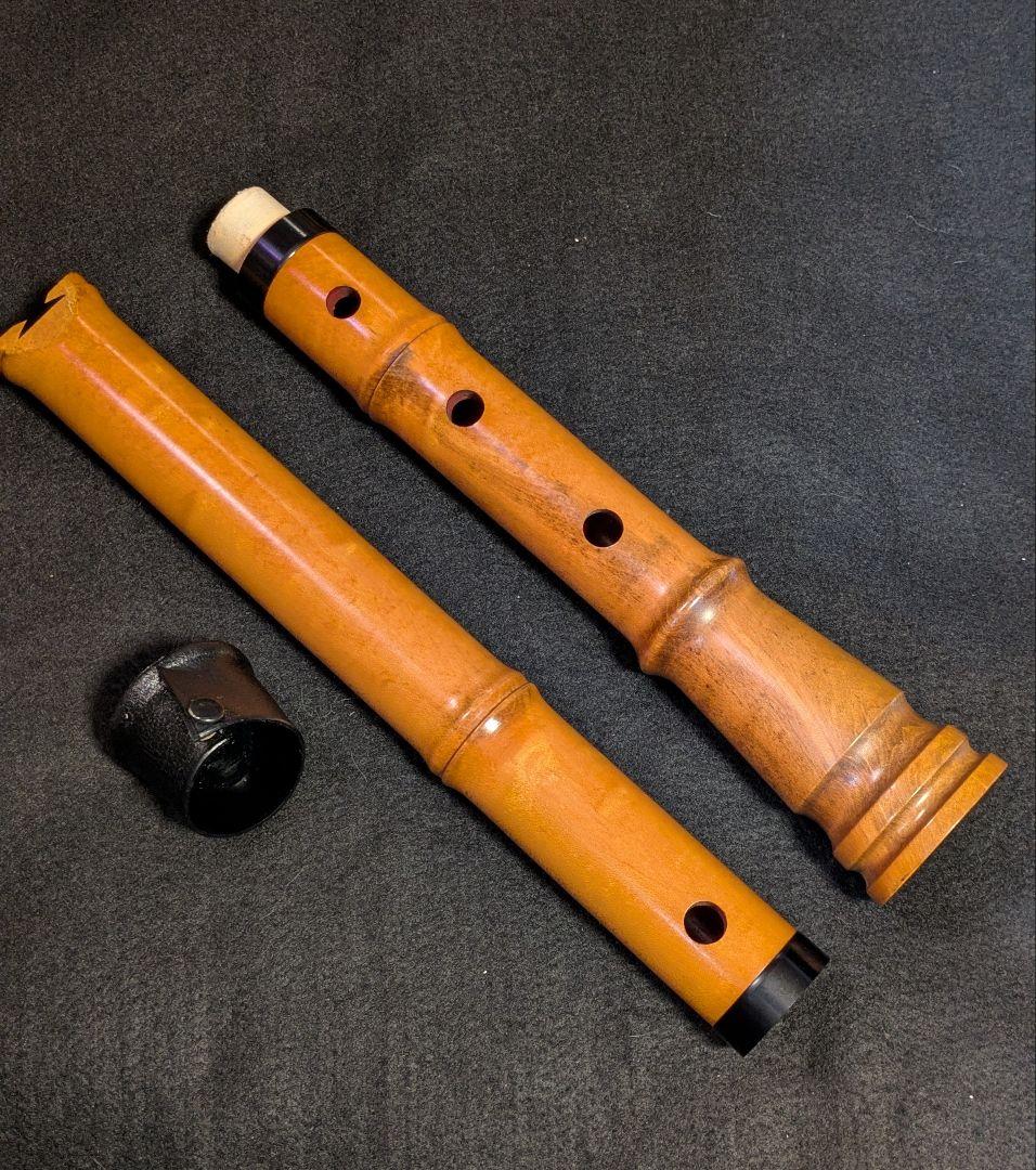 和楽器/尺八 蝴蝶宝 木製/木管 尺八